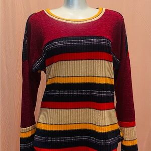 Striped Multicolor Women's Sweater